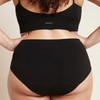 Boody Period Full Brief - Light-Moderate, Black / 3XL
