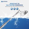 ARANA 304 Stainless Steel Gas Struts 20 inch 150 lb