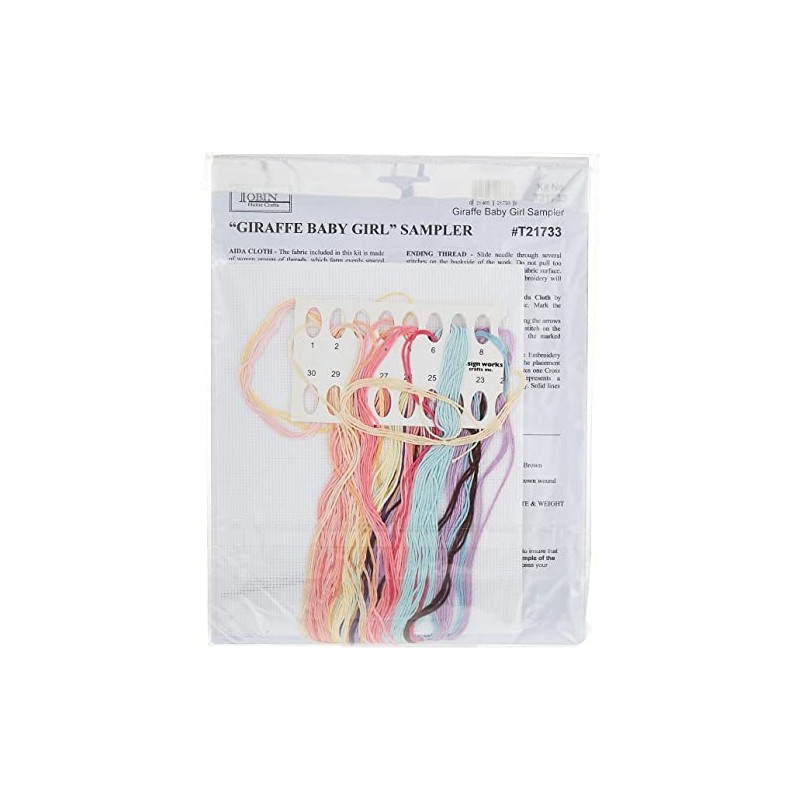 Tobin Giraffe Baby Sampler, Multi-Color