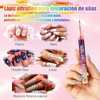 12 Rotuladores para Uñas 3D Secado Rápido, Decoración Nail Art