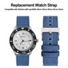 WOCCI 22mm Watch Band, Sailcloth Fabric, Quick Release, Replacement Strap,