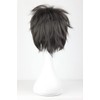 COSPLAZA Sandman Cosplay Wigs Kirito Short Party Hair Black Games