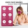 KN95 Red Face Mask 20PCS, 5-Ply Cup Dust Masks Filtration