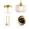 Karjoefar Pendant Light, 110V Pendant Lamp with E26 7W LED