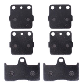 MOTOKU Front and Rear Brake Pads for Yamaha Grizzly 660 2002-2008