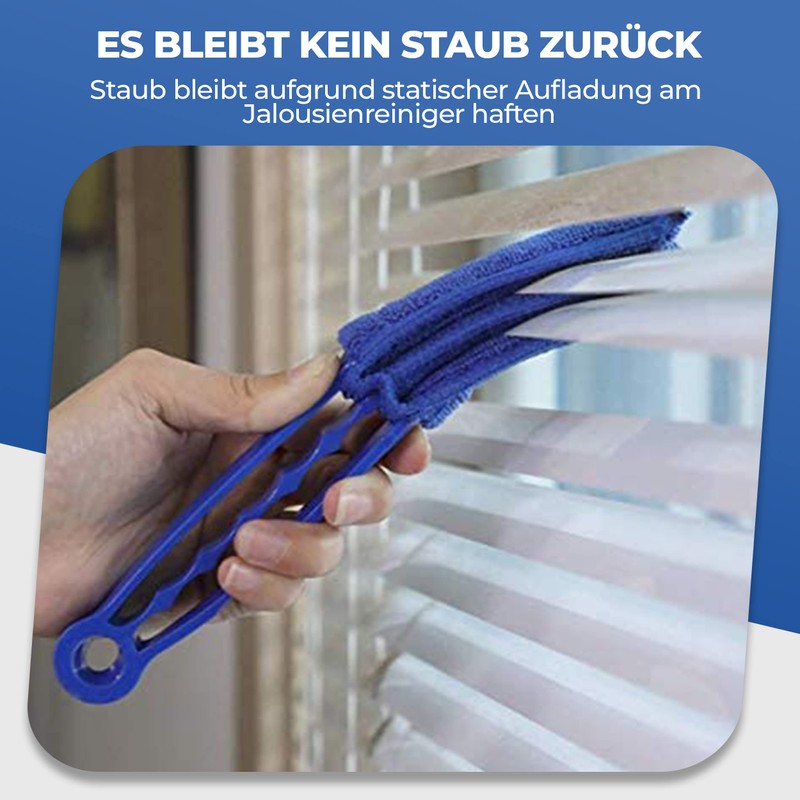 ROEGAARDEN WipeBlind Microfibre Blind Wiper, Dust Cleaning Brush, Roller Shutter