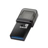 ELECOM USB Memory, 128 GB, USB 3.2 (Gen1) Type-C, Cap