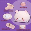 CueBear Plush Storage Bag, Futon Storage Bag, Duvet, Toy Storage