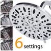 AquaDance High Pressure 6-Setting, 7" Rainfall Shower Head – Tested
