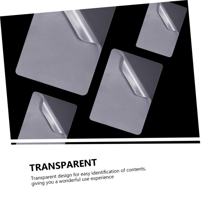 FUNOMOCYA Plastic Laminating Sheets 100 Sheets Photo Laminating Pouches Waterproof