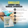 SMELLEZE Reusable Laundry Smell Removal Deodorizer Pouch: Removes Clothing Stink