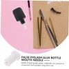 Ipetboom 100pcs Lash Bottles Needle Tips Eyelash Extension Anti Blocking