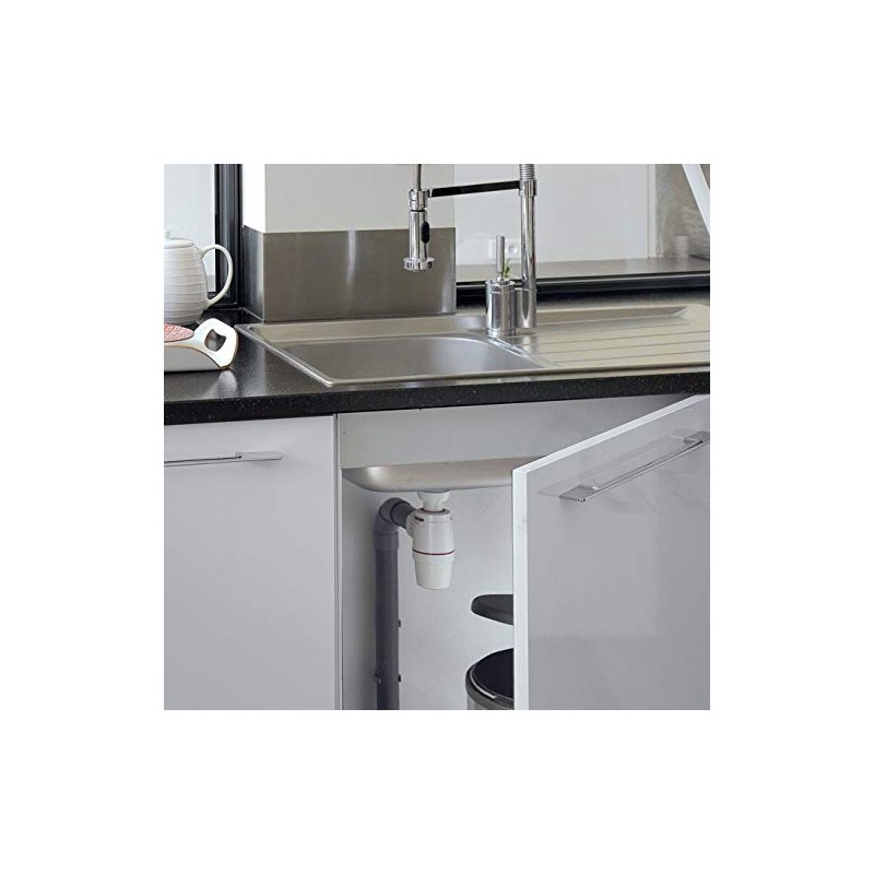 Wirquin Wirquin Neo 30722149 Sink Siphon with Washing Machine D40