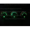 newlineperformanceLED Green LED Climate Control Hvac Bulb KIT for Honda