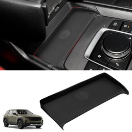 Nosxxus 2023 CX-50 Wireless Charging Silicone pad Compatible for 2023 Mazda CX50 Accessories for 2023 Mazda CX50 Center dustproof mat, Decorative Silicone pad 2023 CX50 Accessories