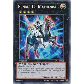 YU-GI-OH! - Number 10: Illumiknight (SP13-EN026) - Star Pack 2013 - Unlimited Edition - Starfoil Rare