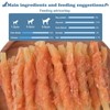 Pawant Dog Treats Soft Chews Rawhide Free Chicken Wrapped Cod