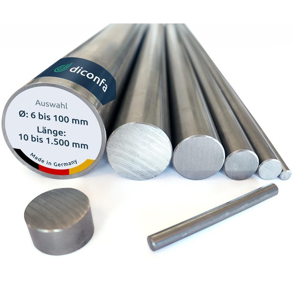DICONFA Round Steel S355 J2+C - Diameter 12 mm x