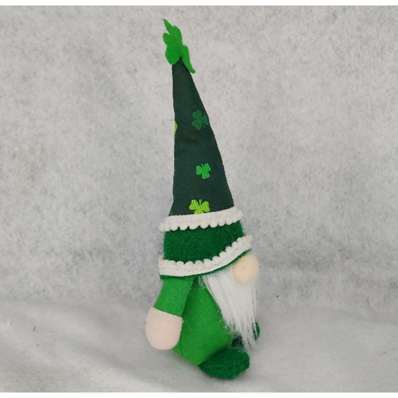 zhuja St Patricks Day Decorations Gnome Plush Home Table Ornament