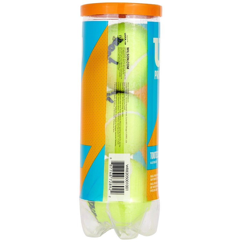 Wilson Profile All Court Tennis Ball - 4 Can Pack,