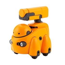 MARUTTOYS TAMOTU KP572 Plastic Model, 1/12 Scale, Total Width 3.1 inches (80 mm), Orange Version