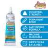 Aleene's Super Fabric Glue, Platinum Bond Adhesive, Super-Strong, Ultra Flexible,