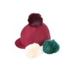 Shires Switch It Pom Pom Skull Hat Cover in Charcoal