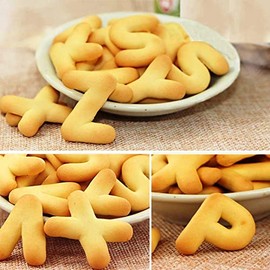 Aleissi | Cortador Ejector de Alfabeto Letras Mayúsculas para Galletas, Fondant y Cualquier Tipo de Masa Suave 26 letras