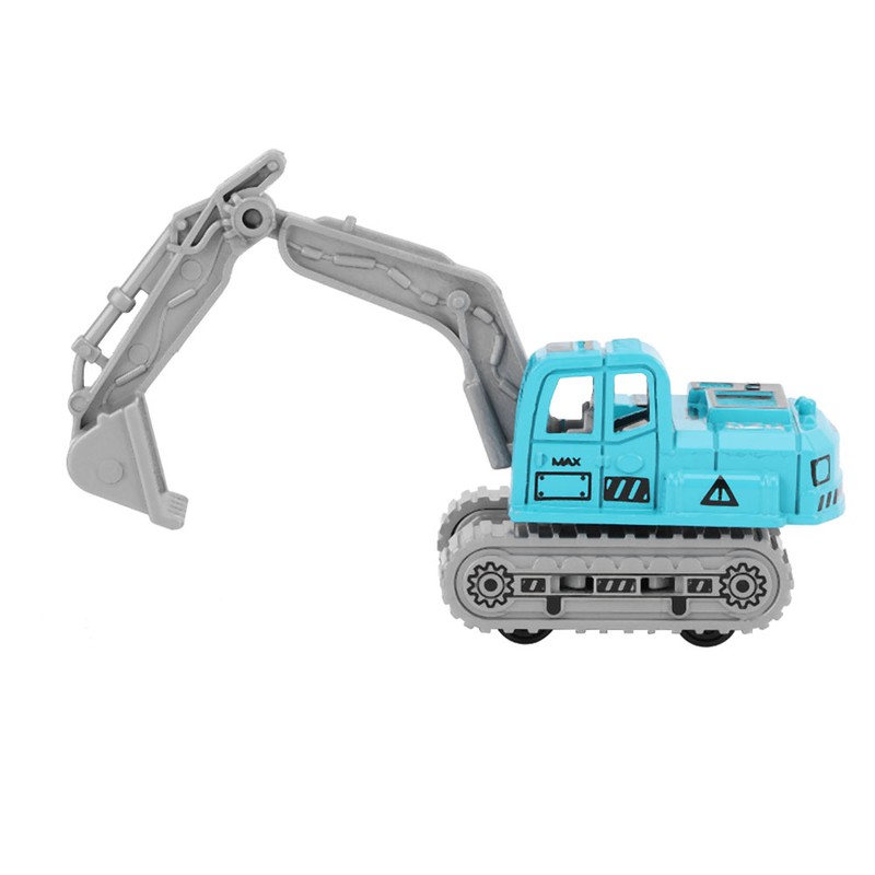 6pcs 1:64 Engineering Car Model Alloy Simulation Vehicle Car Model