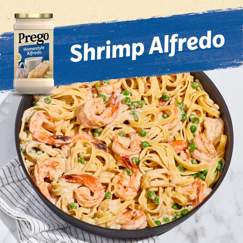 Prego Homestyle Alfredo Pasta Sauce, 14.5 oz Jar