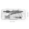 Operitacx 3 Boxes Drawing Tool Geometry Compass Triangle Ruler Compass