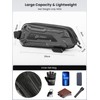 Ultra Supportive Bicycle Bag Frame, Waterproof Bicycle Frame Bag, Self-Closing