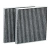 RIDEX 424I0314 Cabin Air Filter Pollen Filter Activated Carbon