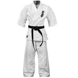 Embroided KYOKUSHIN style KARATE UNIFORM 12oz 100% Stretch Cotton Triple Stitched Adult Unisex (0)