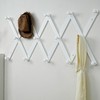 SKOLOO Large Hat Rack for Wall, Wooden Accordion Wall Hanger,