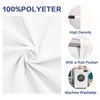 Photo Backdrop White Screen Background Fabric Professional Photography Solution 10x10ft