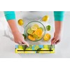 Chicwrap Lemon Refillable Plastic Wrap Dispenser - Includes One 12"