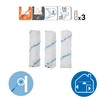 DEXTER - Set of 5 mini paint roller and handle