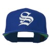 Old English S Embroidered Cap - Royal OSFM