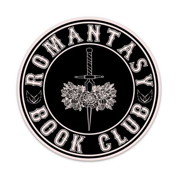 (3PCs) Romantasy Book Club Sticker Reading Romance Fantasy Book 2"