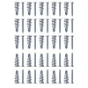 TPZORJX Pack of 50 Plasterboard Dowels, Self-Drilling - Plasterboard Dowels,