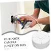DOITOOL Weatherproof Outdoor Cord Cover Security Camera Mount Extension Cord