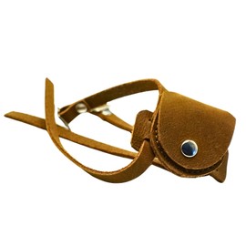 Platt's World Famous Guitar Pick Holder - Durable Leather Storage Bag for Electric & Acoustic Guitars. Organise Picks, Plectrums & Accessories. Fits with Stands, Cases & Straps. Gift for Musicians!