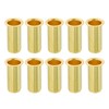 sourcing map 10Pcs Fit for 6mm(1/4") Tube ID Brass Compression