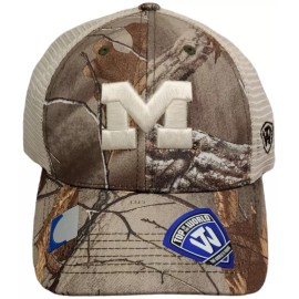 Top of the World Michigan Wolverines Trucker Mesh Snapback Realtree Camouflage