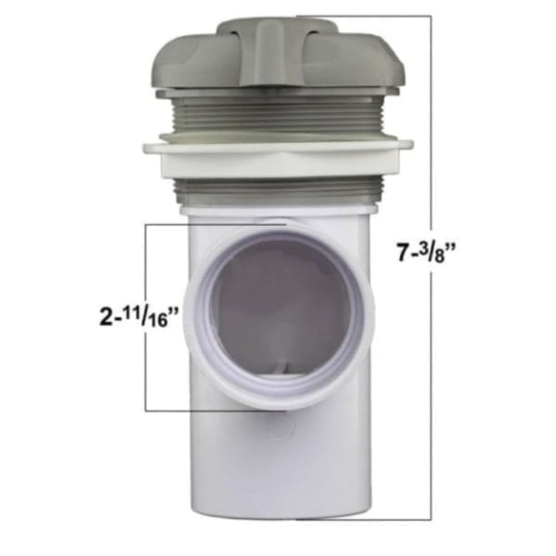 Hot Tub Compatible With Marquis Spas Diverter Valve 2" Now