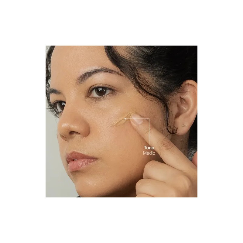Maquillaje Natural Para Piel Normal/seca Teia Cosméticos Medio
