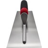 MAURERFREUND - Professional smoothing trowel, extra long aluminium support, non-slip