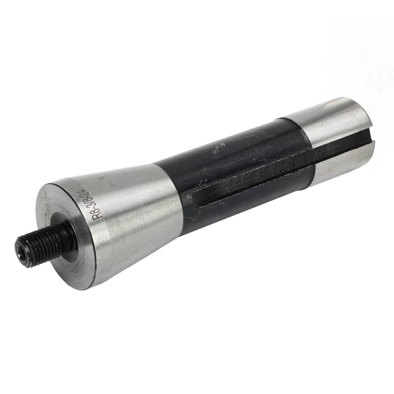 Drill Chuck Arbor R8 Shank 3/8in 121.1mm Length Threaded Drill