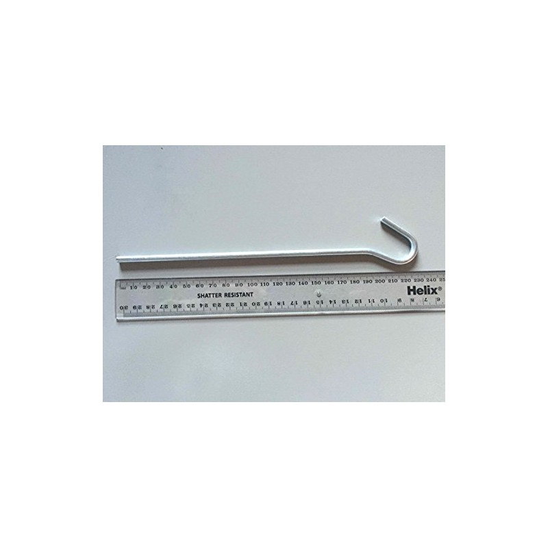 20 x Heavy Duty Tent Pegs 5mm x 230mm 9"